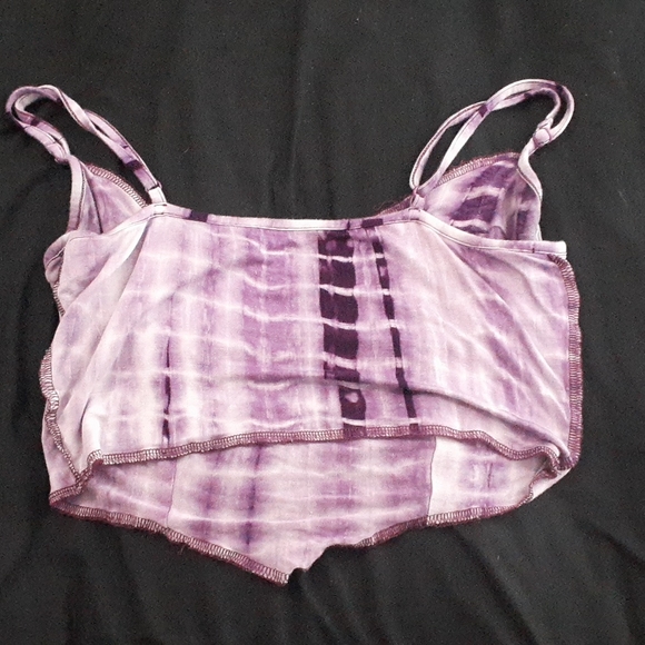Purple crop top - Picture 2 of 2